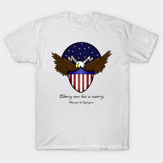 Liberty Now Has a Country v.2 T-Shirt by Aeriskate